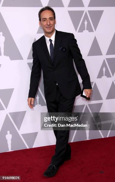 Composer Alexandre Desplat attends the 90th Annual Academy Awards Nominee Luncheon at The Beverly Hilton Hotel on February 5, 2018 in Beverly Hills,...