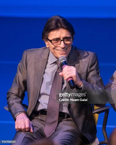 Edward Villella speaks onstage during Jacques d'Amboise's "Art Nest: Balanchine's Guys" on February 5, 2018 in New York City.