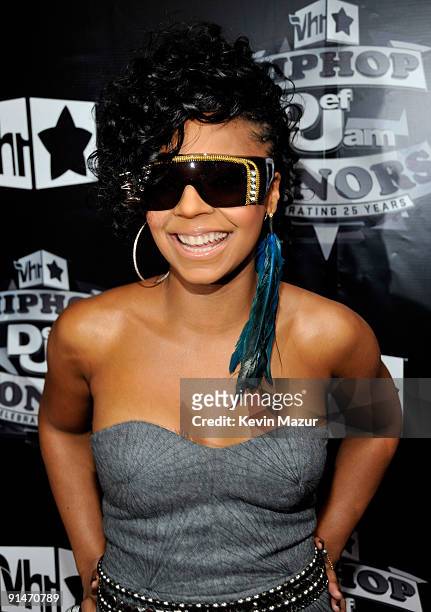 Ashanti attends the 2009 VH1 Hip Hop Honors at the Brooklyn Academy of Music on September 23, 2009 in New York City.