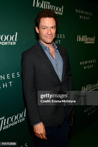 Dominic West attends The Hollywood Reporter 6th Annual Nominees Night at CUT on February 5, 2018 in Beverly Hills, California.