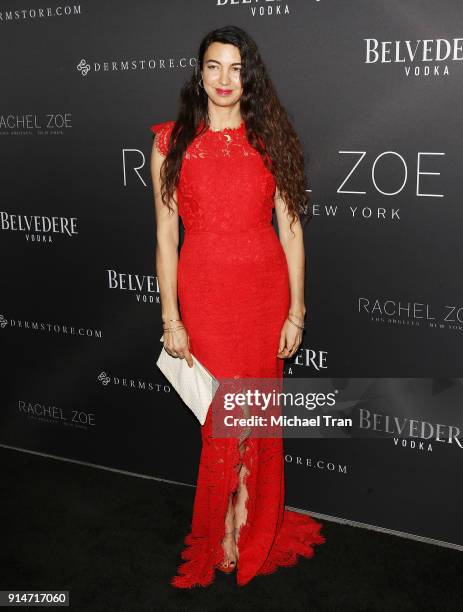 Shiva Rose attends the Rachel Zoe Fall 2017 LA presentation held at The Jeremy Hotel on February 5, 2018 in West Hollywood, California.