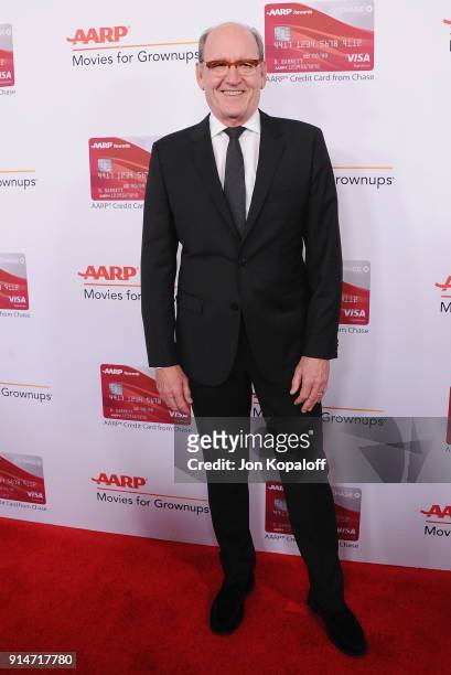 Richard Jenkins attends AARP's 17th Annual Movies For Grownups Awards at the Beverly Wilshire Four Seasons Hotel on February 5, 2018 in Beverly...