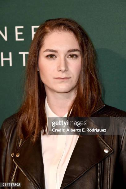 Liz Hannah attends The Hollywood Reporter 6th Annual Nominees Night at CUT on February 5, 2018 in Beverly Hills, California.