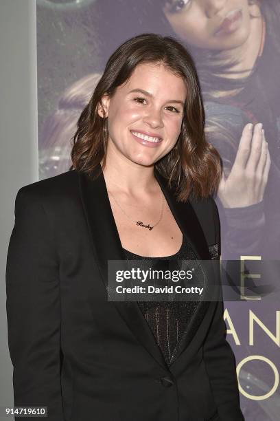 Sosie Bacon attends the Premiere Of HBO's "Here And Now" - Arrivals at Directors Guild Of America on February 5, 2018 in Los Angeles, California.