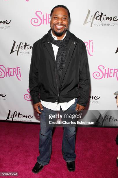 Actor Malcolm-Jamal Warner attends the "Sherri" launch party at the Empire Hotel on October 5, 2009 in New York City.
