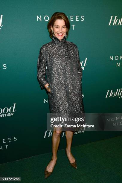 Wendie Malick attends The Hollywood Reporter 6th Annual Nominees Night at CUT on February 5, 2018 in Beverly Hills, California.