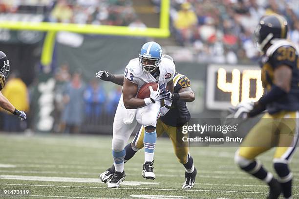 Tennessee Titans Alge Crumpler in action, rushing vs New York Jets. East Rutherford, NJ 9/27/2009 CREDIT: Simon Bruty