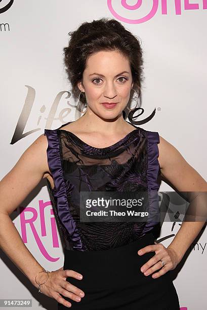 Kali Rocha attends the launch party for new sitcom "Sherri" at the Empire Hotel on October 5, 2009 in New York City.