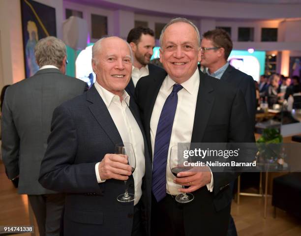 Frank Marshall and guest attend The Hollywood Reporter 6th Annual Nominees Night at CUT on February 5, 2018 in Beverly Hills, California.