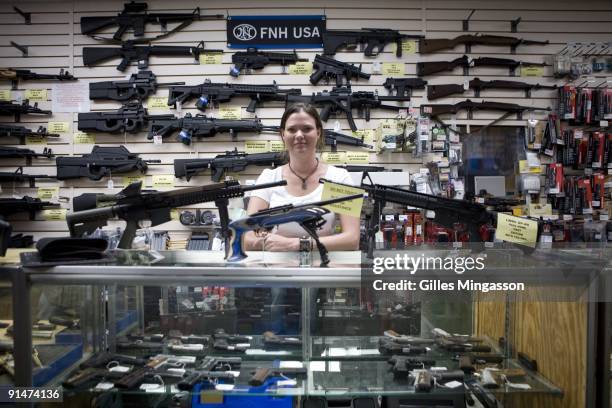 Gina Brewer, the manager Texas Gun, one of the 6,700 gun dealers located near the 2,000 miles long U.S.-Mexico border, insists that she has not sold...