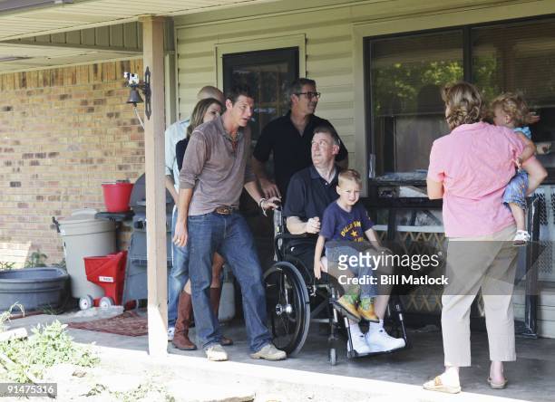Marshall family" -- "Extreme Makeover: Home Edition" traveled to Lancaster, Texas, to meet Carlton Marshall, who lost most of his mobility and all of...