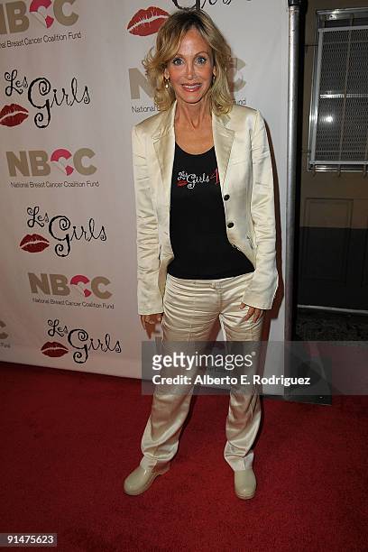 Actress Arleen Sorkin arrives at Les Girls 9, a cabaret featuring celebrity performances to raise funds for the National Breast Cancer Coalition on...