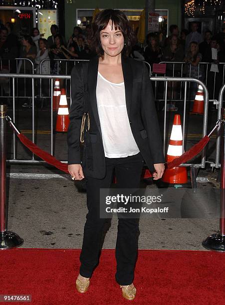 Actress Natasha Gregson Wagner arrives at the Los Angeles Premiere "Couples Retreat" at Mann's Village Theatre on October 5, 2009 in Westwood, Los...