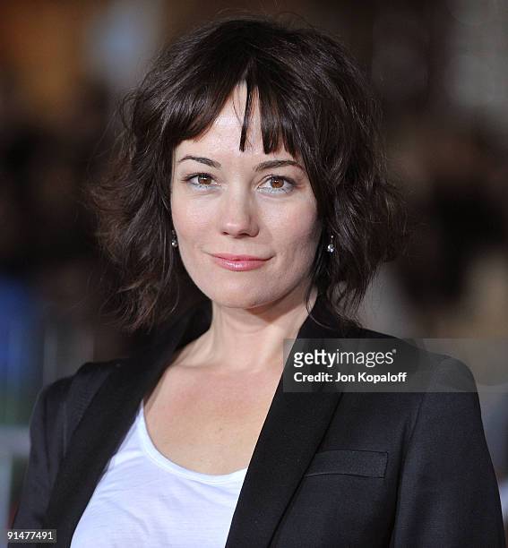 Actress Natasha Gregson Wagner arrives at the Los Angeles Premiere "Couples Retreat" at Mann's Village Theatre on October 5, 2009 in Westwood, Los...