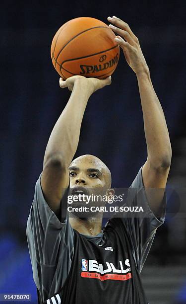 Chicago Bulls' basketball player, Taj Gi, News Photo