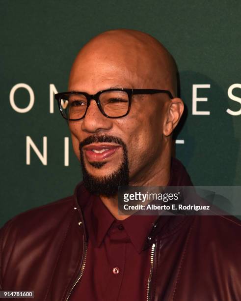 Common attends the Hollywood Reporter's 6th Annual Nominees Night at CUT on February 5, 2018 in Beverly Hills, California.