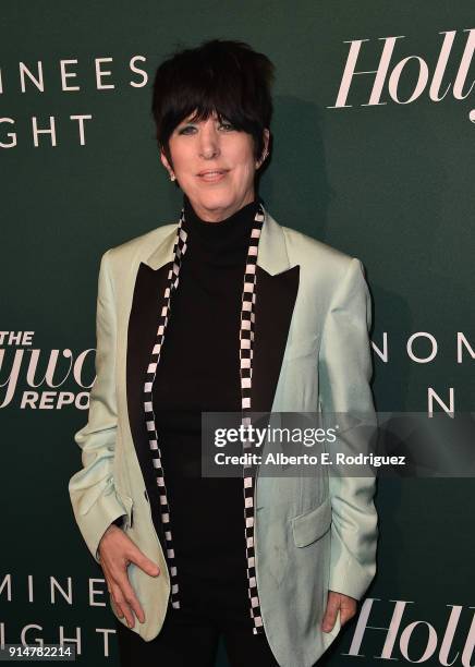 Diane Warren attends the Hollywood Reporter's 6th Annual Nominees Night at CUT on February 5, 2018 in Beverly Hills, California.