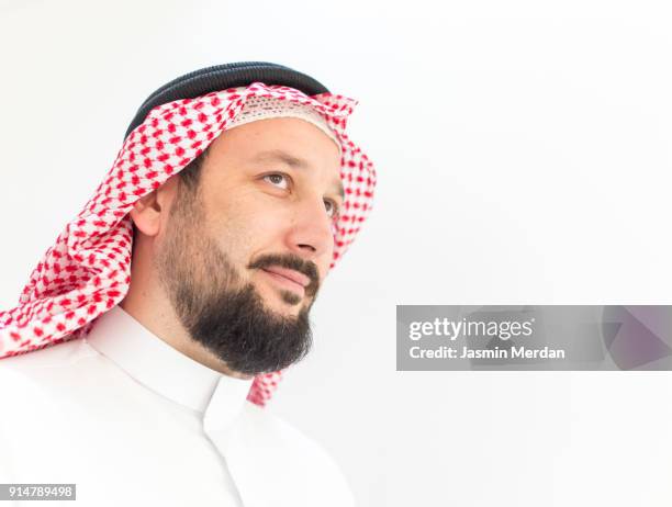 arabic man - saudi guy stock-fotos und bilder