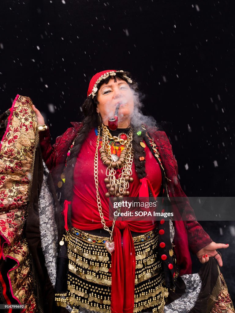 Mystical European Pagan Winter Costumes