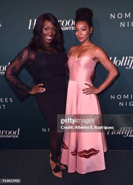 Betty Gabriel attends the Hollywood Reporter's 6th Annual Nominees Night at CUT on February 5, 2018 in Beverly Hills, California.