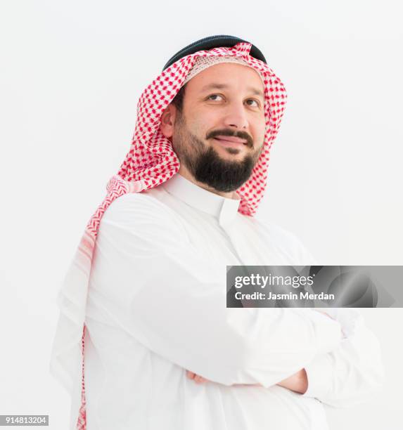 modern young arabian man portrait - agal stock pictures, royalty-free photos & images