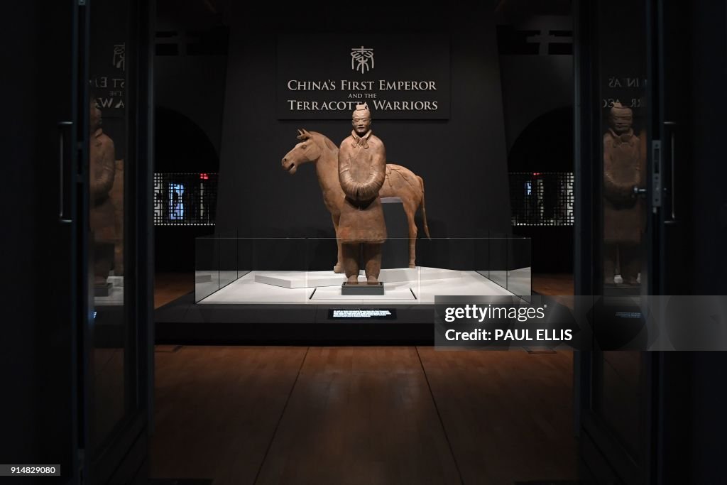 BRITAIN-CHINA-EXHIBITION-TERRACOTA WARRIORS
