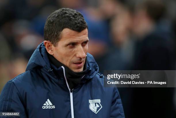 Watford manager Javi Gracia