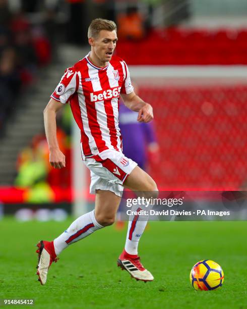 Stoke City's Darren Fletcher