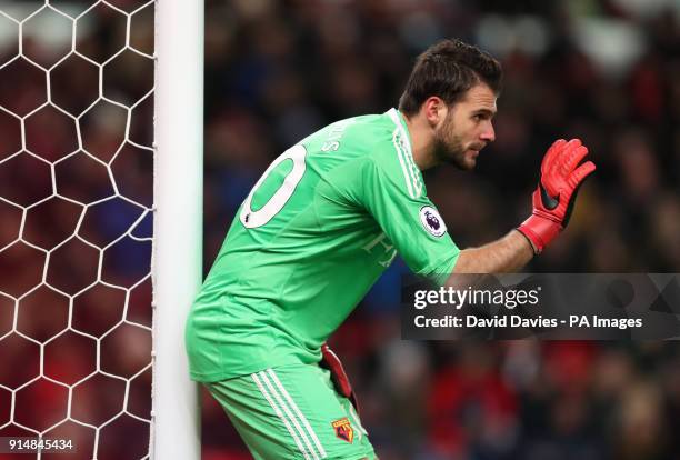 Watford goalkeeper Orestis Karnezis