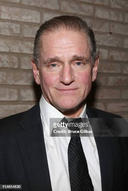 David Lansbury poses at the opening night party for Martin McDonagh's new play "Hangman" at The Gallery at The Dream Downtown Hotel on February 5,...