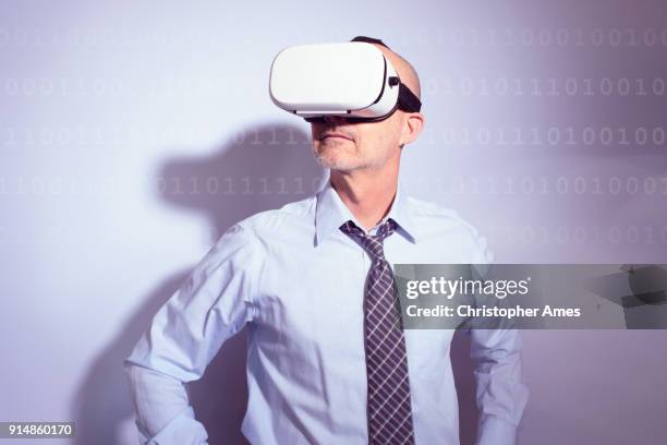 virtual reality for business - all people stock pictures, royalty-free photos & images