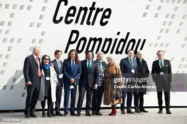 Jualian Lopez 'El Juli', Tomatito, Rafael Amargo, Lorenzo Caprile, actress Magui Mira and actor Jose Coronado attend the Gold Medals of Merit in Fine...