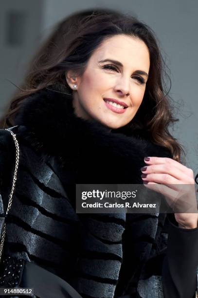 Nuria Fergo attends the Gold Medals of Merit in Fine Arts 2016 ceremony at the Pompidou Center on February 6, 2018 in Malaga, Spain.