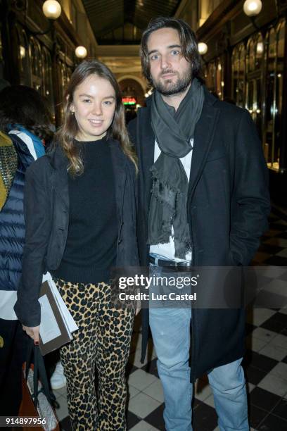 Princess Alexandra of Hanover and Dimitri Rassam attend the presentation of the Cahier N°3 of the philosophical meetings of Monaco on January 25,...