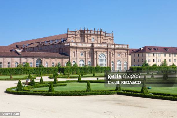 The Palace at Venaria Reale. Turin. Italy. Europe.
