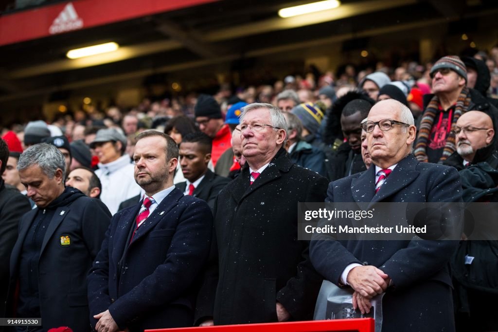 60th Anniversary of Munich Air Disaster - Old Trafford Ceremony