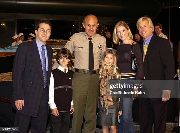 Producer/co-writer Jonathan Bogner, Jacob Smith, Sheriff Lee Baca, Taylor Momsen, Alana Austin & producer Steve Austin