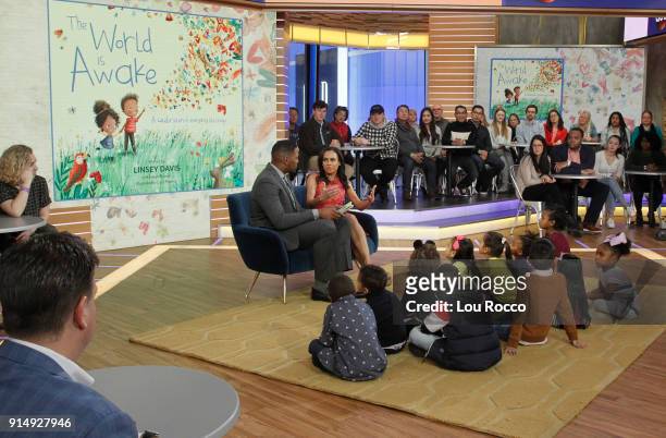 Walt Disney Television via Getty Images News' Linsey Davis shares her new children's book "The World is Awake" on "Good Morning America," Tuesday,...