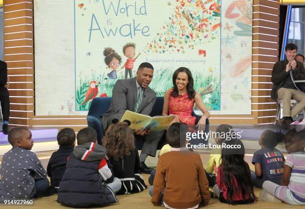 Walt Disney Television via Getty Images News' Linsey Davis shares her new children's book "The World is Awake" on "Good Morning America," Tuesday,...