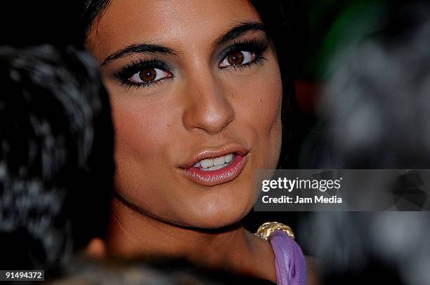 Actress Ana Brenda Contreras attends at the MTV Latino Awards 2009 at the Racetrack of the Americas on October 5, 2009 in Mexico City, Mexico