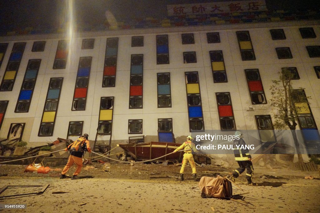 TAIWAN-EARTHQUAKE