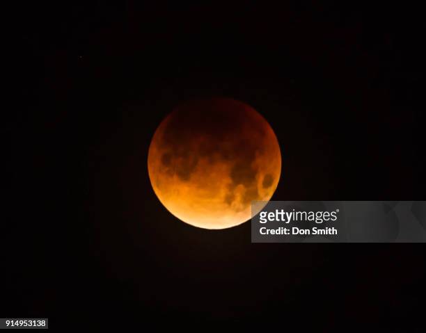 blood, super and blue moon - super blue blood moon 個照片及圖片檔