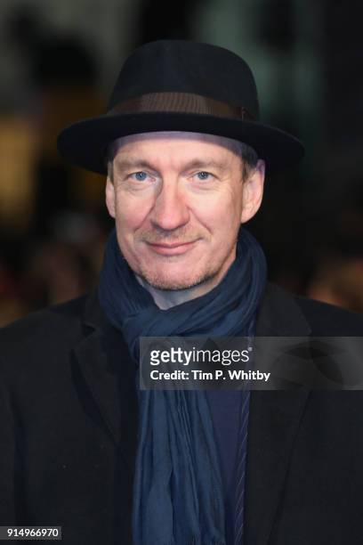 Actor David Thewlis attends 'The Mercy' World Premiere at The Curzon Mayfair on February 6, 2018 in London, England.