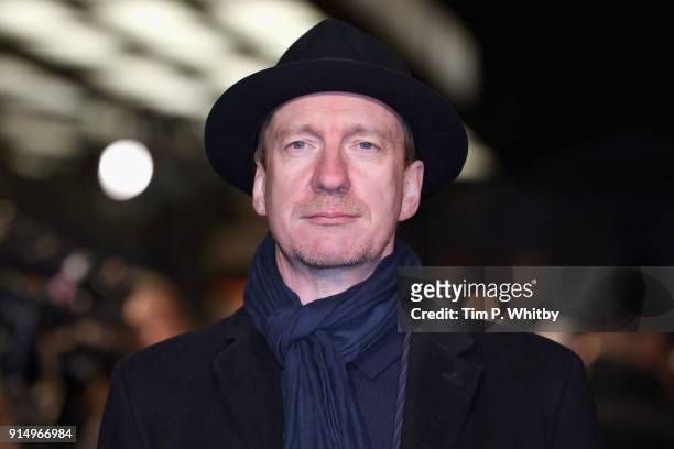 Actor David Thewlis attends 'The Mercy' World Premiere at The Curzon Mayfair on February 6, 2018 in London, England.