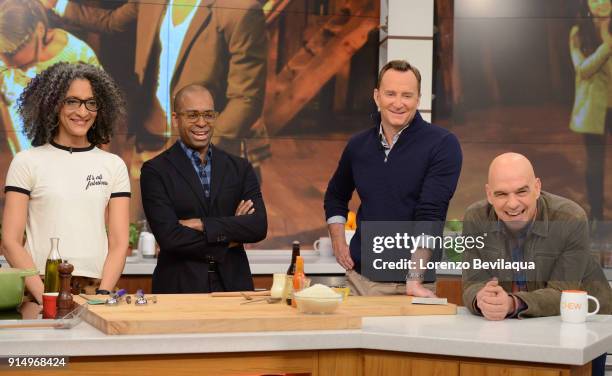 Daniel Breaker is the guest, Tuesday, February 6, 2018 on Disney General Entertainment Content via Getty Images's "The Chew." "The Chew" airs MONDAY...