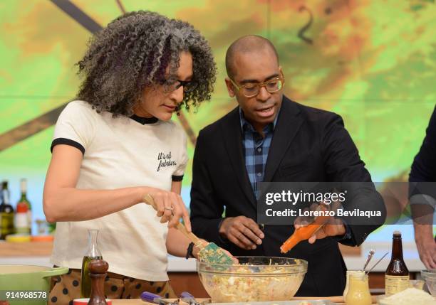 Daniel Breaker is the guest, Tuesday, February 6, 2018 on Disney General Entertainment Content via Getty Images's "The Chew." "The Chew" airs MONDAY...