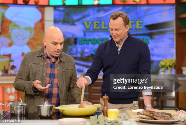 Daniel Breaker is the guest, Tuesday, February 6, 2018 on Disney General Entertainment Content via Getty Images's "The Chew." "The Chew" airs MONDAY...