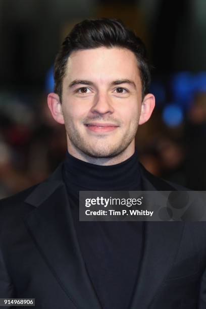 Actor Jonathan Bailey attends 'The Mercy' World Premiere at The Curzon Mayfair on February 6, 2018 in London, England.