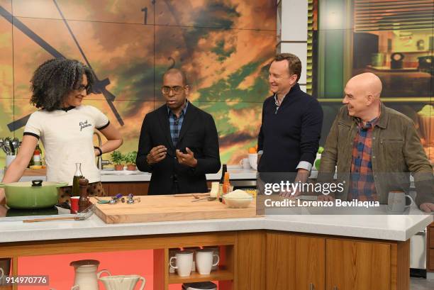 Daniel Breaker is the guest, Tuesday, February 6, 2018 on Disney General Entertainment Content via Getty Images's "The Chew." "The Chew" airs MONDAY...
