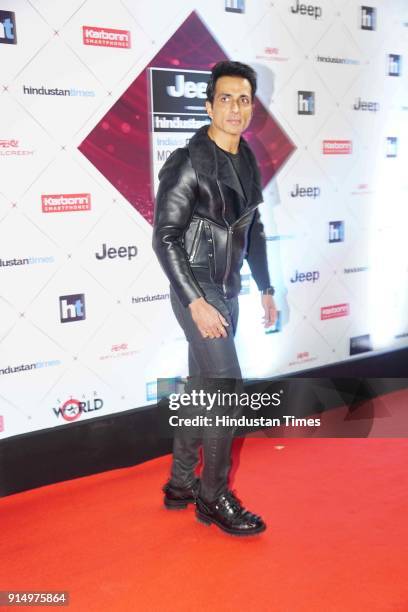 Actor Sonu Sood during Hindustan Times India's Most Stylish Awards 2018 at Yash Raj Studios Andheri on January 24, 2018 in Mumbai, India.